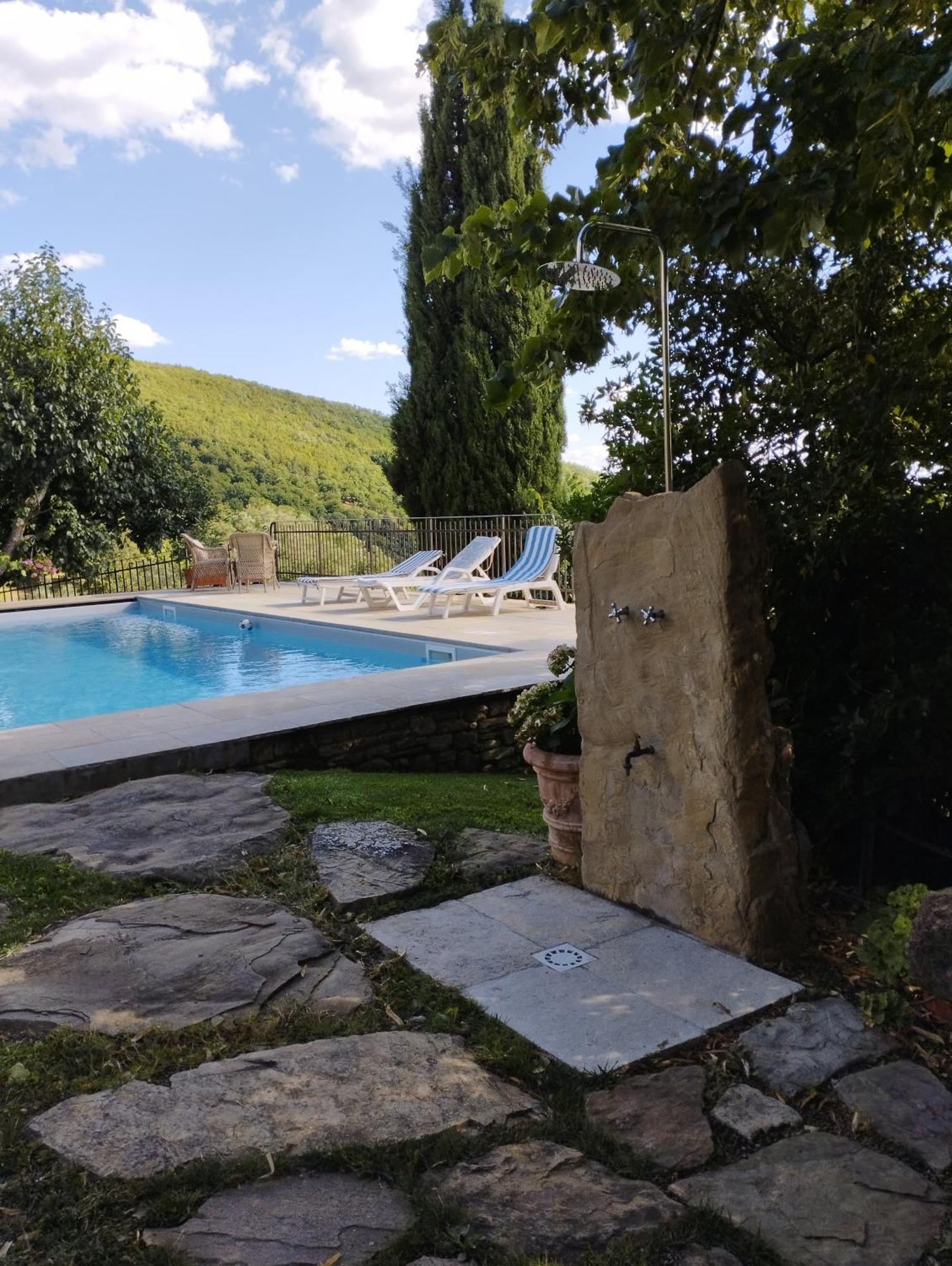 Casa Renacci Villa Subbiano Eksteriør billede